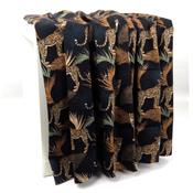 Tissu Satin de Coton Jungle