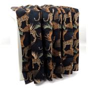 Tissu Satin de Coton Jungle