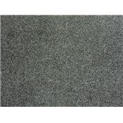 Tissu Crepe LONDRES Noir / Foil Argent