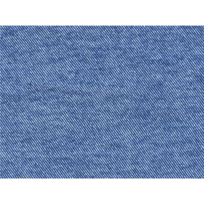 Tissu Flanelle Bicolore Bleu / Blanc