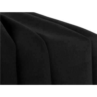 Couper Sergé Coton Noir Bi-Stretch 70 cm x 135 cm