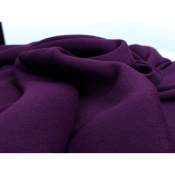 Tissu Crepe 100 % Viscose Violet Foncé