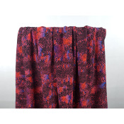 Coupon Crepe de Chine 100 % Soie RAIN Color 60 cm x 138 cm