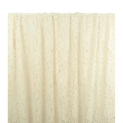 Tissu Dentelle Guipure Mélange Coton Arabesques et Fleurs