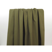 Coupon Sergé Stretch Kaki 100 cm x 150 cm