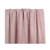 Tissu Maille Jersey Lin Parme Chiné Lurex