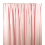Tissu Maille Interlock 100 % Coton Rose Pâle