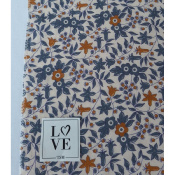Tissu Satin de Viscose Jacquard Vivid Flowers