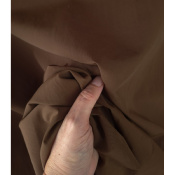 Tissu Technique Déperlant Brun