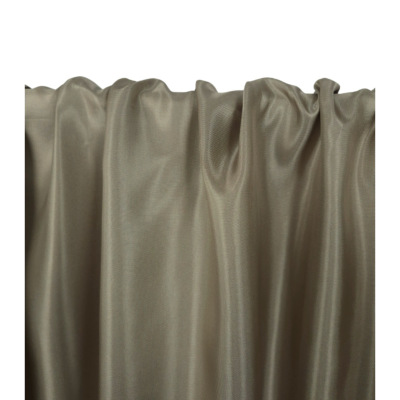 Tissu Doublure Sergé Viscose Taupe