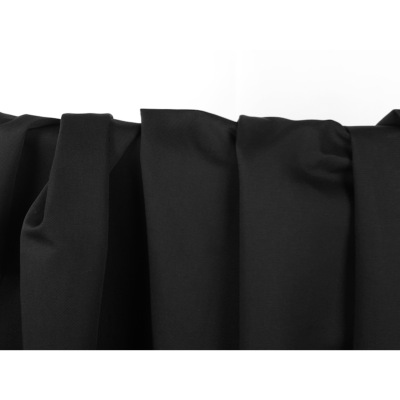 Tissu Gabardine Coton Noir