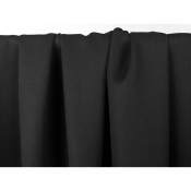 Tissu Lainage Tailleur 100 % Laine Vierge Noir