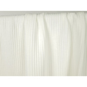 Tissu Maille Cote 4x2 Mercerisé Coton BIO / Elasthanne Ivoire