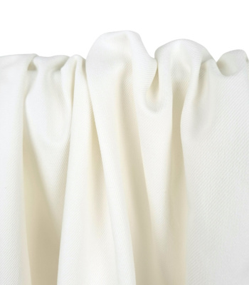 Tissu Sergé 100 % Coton Lait