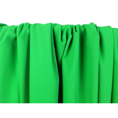 Tissu Sergé Poly / Viscose MAI Vert