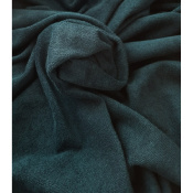 Tissu Maille Jersey Eponge 100 % Coton Marine