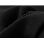 Tissu Crepe Satin Lourd Noir