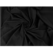 Tissu Coton Lavé Noir
