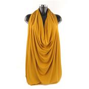 Tissu Jersey Mercerisé Ocre