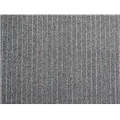 Tissu Tweed Gris / Noir Rayure Rose