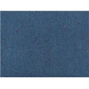 Tissu Denim Brut Motifs Fleurs " Dévorés