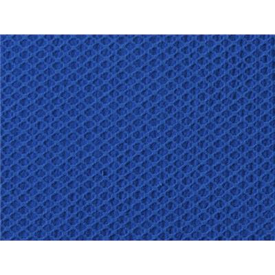 Tissu Jacquard Losange Aspect Broderie Bleu Electrique