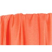 Tissu Jersey 100 % Lin Corail