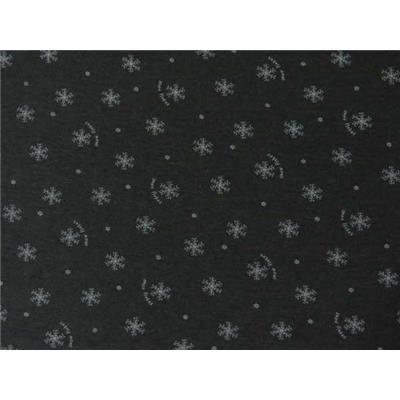 Tissu Jersey Milano Léger Imprimés Etoiles de Neiges