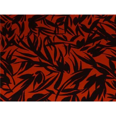 Tissu Jersey Viscose / Elasthanne Imprimé Fleurs Abstraite