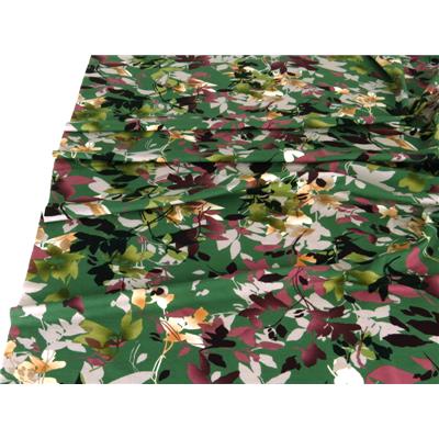 Tissu Jersey Viscose / Elasthanne Floral Abstrait