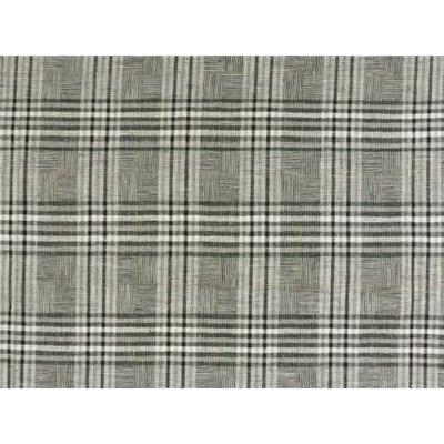 Tissu Lin / Viscose Prince de Galles Lurex