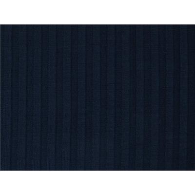 Tissu Maille Cotelé Bleu Nuit