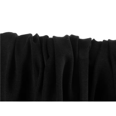 Tissu Maille Jersey Léger 100 % Tencel? Noir