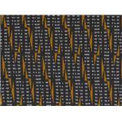 Tissu Maille Structurée Brodée Motif Abstrait