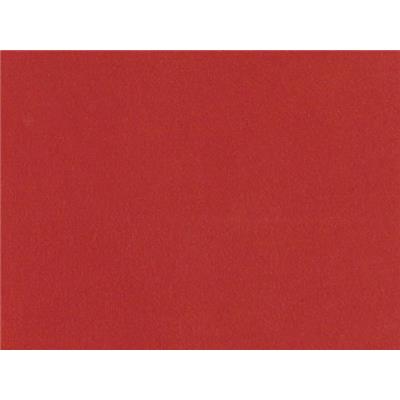 Tissu Molleton Gratté Terracotta