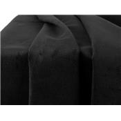 Tissu Velours Milleraies Stretch Noir