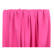 Coupon Maille Molleton Léger Rose Bubblegum 80 cm x 150 cm