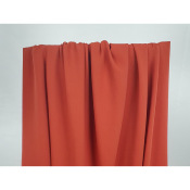 Coupon Crepe Rouille 110 cm x 140 cm