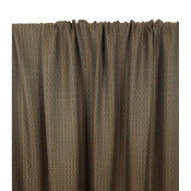 Tissu Doublure 100 % Viscose Jacquard Graphique Brun