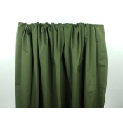 Tissu Gabardine Coton / Elasthanne Olive