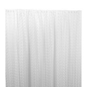 Tissu Maille Look Guipure Blanc