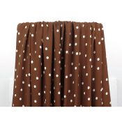 Tissu Popeline Viscose Ecovero Pretty Dots