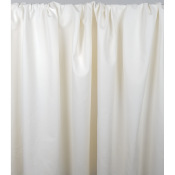 Tissu Sergé Double Face Coton / Viscose DON Lait / Ecru