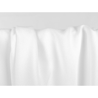 Tissu Crepe 100 % Viscose EVA Blanc