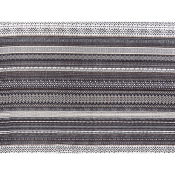 Tissu Crepe Poly / Viscose Rayures Ethniques