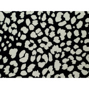 Tissu Maille Jersey Coton / Elasthanne LEO Noir