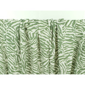 Tissu Popeline Viscose Ecovero Zebra Amande