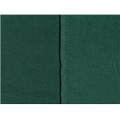 Tissu Molleton Gratté Vert Bouteille