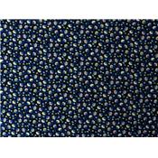 Tissu Voile de Viscose Fleurs Graphiques
