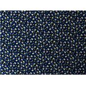 Tissu Voile de Viscose Fleurs Graphiques